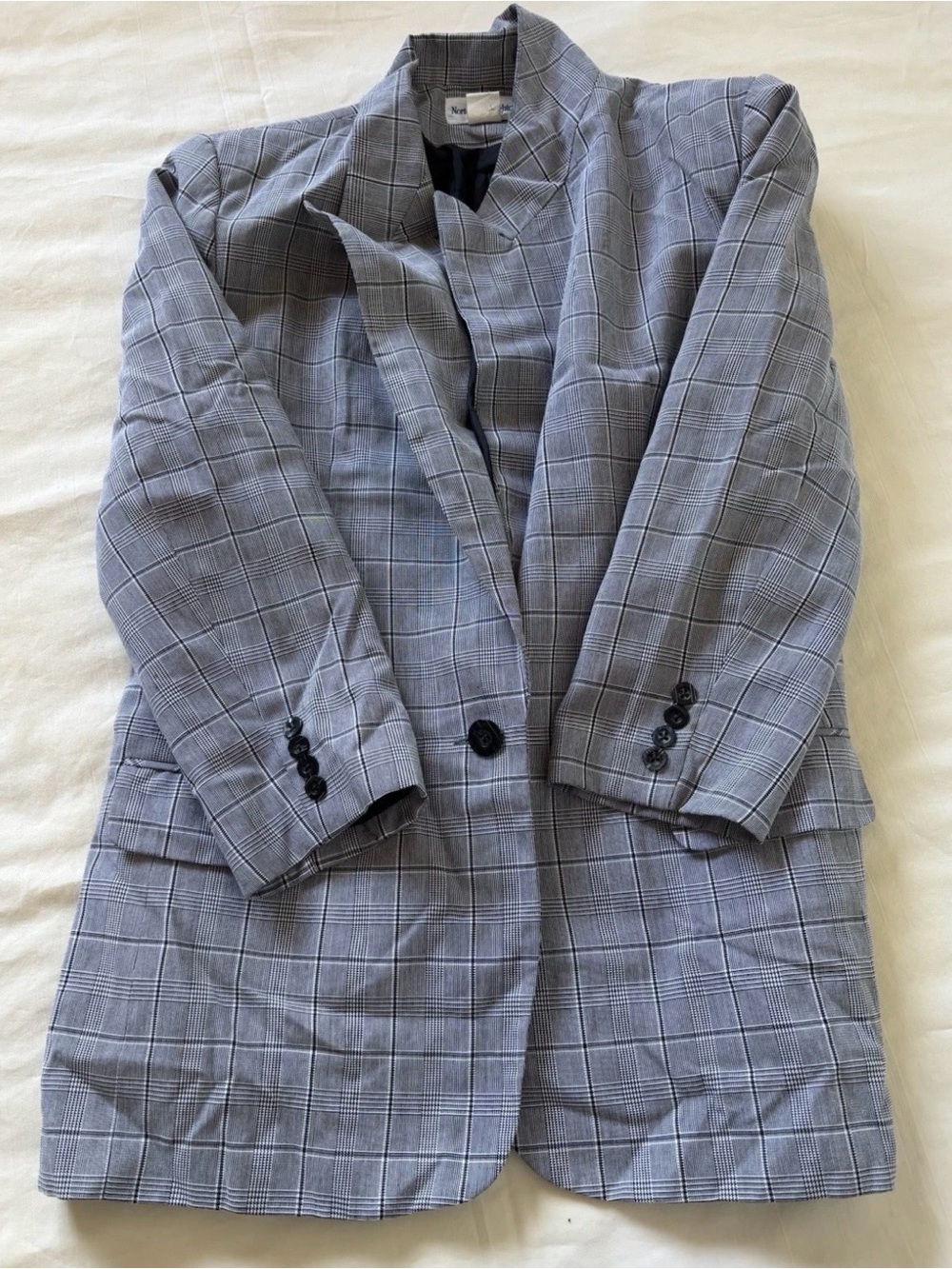 Vintage Norton McNaughton Plaid Blazer
Jacket Oversized Power Suit Size 12 - Picture 11 of 15